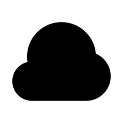 camera cloudy solid ui icon