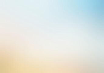 Beige blue light airy blur background for summer sea beach illustration. 