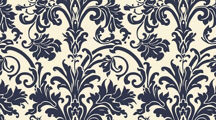 Fototapeta premium seamless pattern Elegant Victorian patterns