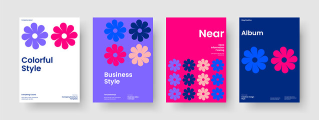 Obraz premium Creative Background Template. Modern Report Design. Abstract Banner Layout. Book Cover. Poster. Brochure. Business Presentation. Flyer. Newsletter. Handbill. Catalog. Brand Identity. Portfolio