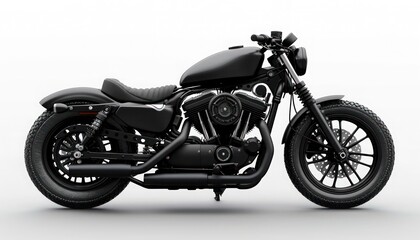 Fototapeta premium motorcycle isolated on white background