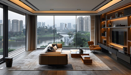 Obraz premium interior of a home office