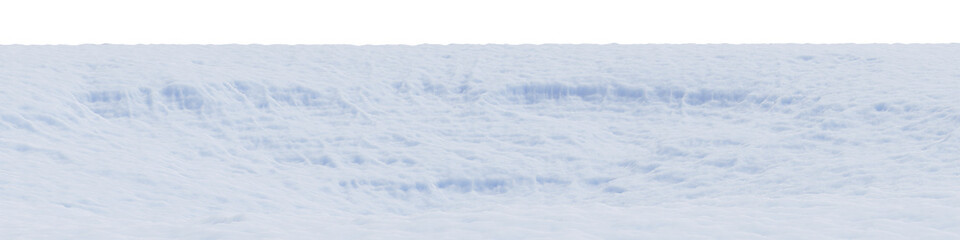Ice snow mountain with isolated on transparent background. PNG file, 3D rendering , Clip art and cut out	