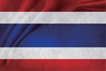 タイ　国　旗　世界　背景