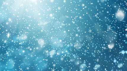 background with white bubbles like snowfall