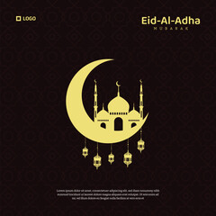 Eid Mubarak Social Media post Design 
