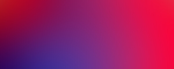 Blurred dark red and blue colour gradient background banner