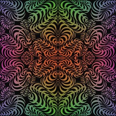 Abstract doodles, Abstract, Doodle, Multi-color with beauty, Doodle with lines with multiple colors to make up the image. The line is a shapeless figure of course.