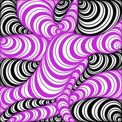 Abstract doodles Abstract, Doodle, Doodle with black and pink lines make up the image. The line is a shapeless figure of course.