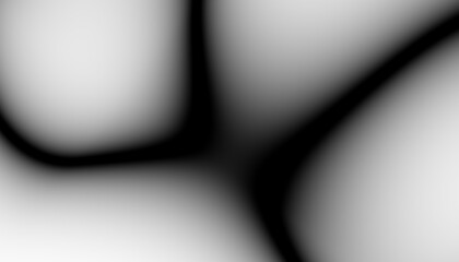 Abstract black blur thin linear abstract curved wavy wide pattern for background, wallpaper, banner, label etc. Overlay png design