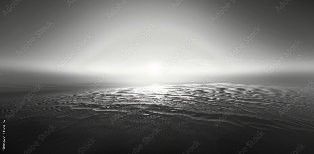 Poster clean black and white gradient background. generative ai.