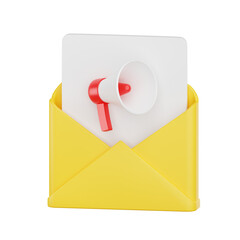 email marketing 3D icon
