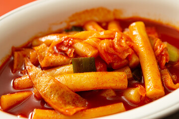 Spicy Stir fried Rice Cake