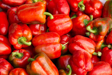 fresh vegetables on market
