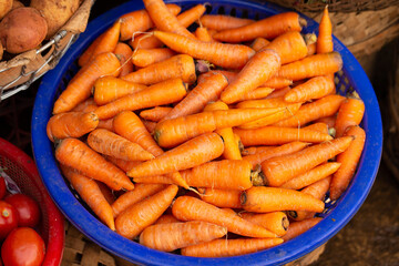 carrots on the market