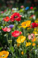 Naklejka premium flower background