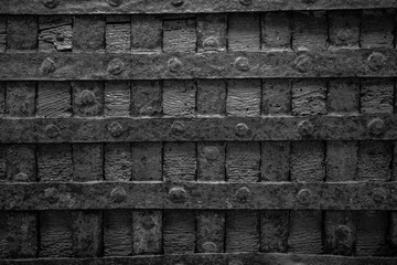 lid of the ancient chest