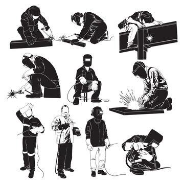 welders dare to carry out construction work at heights