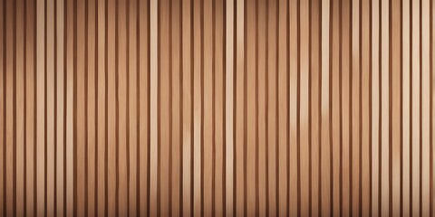 Obraz premium Vertical slats on wooden wall natural wood paneling texture for interior design