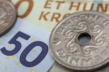 Danish kroner, currency from denmark in europe