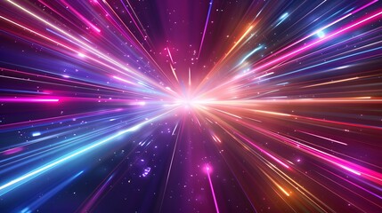 a abstract hyperspeed background