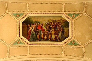 Vasto - Dipinto ottocentesco di Andrea Marchesani sulla volta della Chiesa di Santa Maria Maggiore