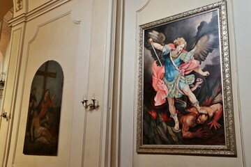 Vasto - Quadri nella Cappella del Gonfalone nella Chiesa di Santa Maria Maggiore