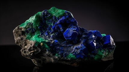 Raw azurite