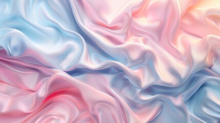 Obraz premium Serene Pastel Dream - Abstract Modern Style Background with Photorealistic Details