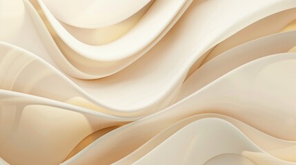 Obraz premium Soft beige satin fabric with luxurious smooth texture.