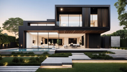 Obraz premium luxury home