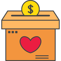 Donation Flat Icon