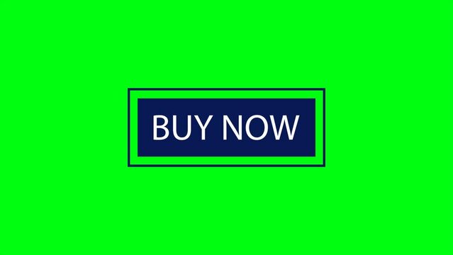 buy now button animation, add to cart, add to wishlist with green screen background