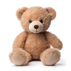 teddy bear isolated on white