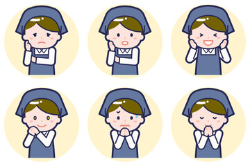 男性スタッフのポーズセット_04