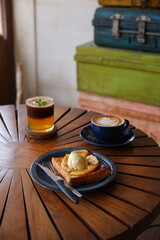 breakfast in the restaurant