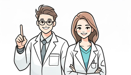 医療従事者　イラスト