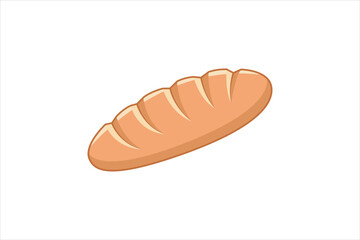 Sweet Bread Flat Sticker Design