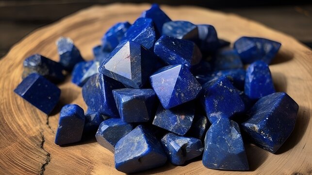 Raw lapis lazuli