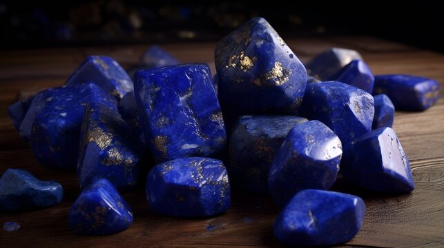 Raw lapis lazuli