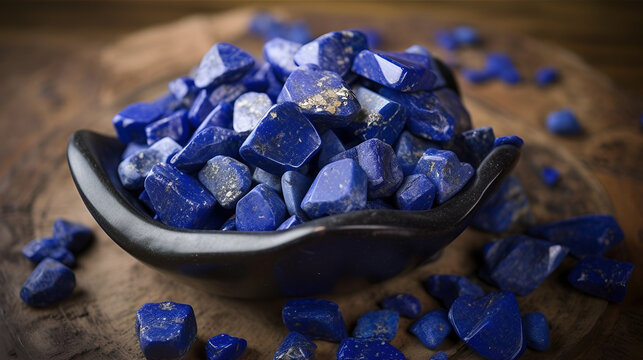 Raw lapis lazuli