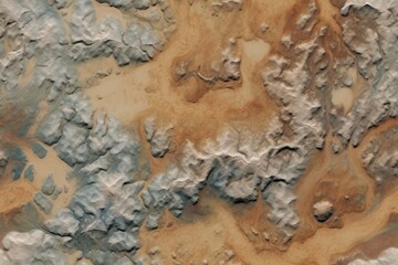 Terrain seamless texture map pattern