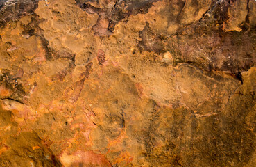 old stone texture under earth for abstract background