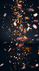 Abstract confetti background