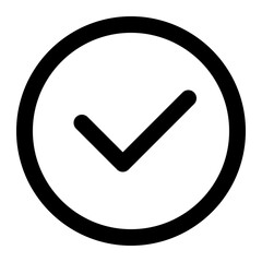 check icon for illustration and design graphic