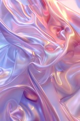 Obraz premium Soft ethereal gradient with subtle iridescent highlights, ideal for showcasing luxurious products or beauty concepts.