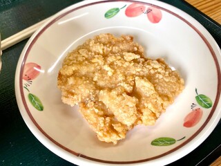 【うどん屋サイドメニュー】とり天