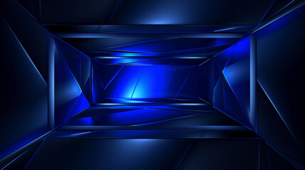 A blue room with a blue wall and a blue ceiling