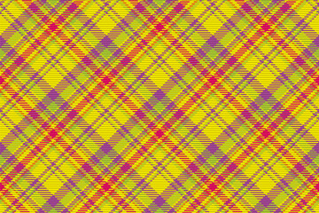 Seamless pattern of scottish tartan plaid. Repeatable background with check fabric texture. Vector backdrop striped textile print.