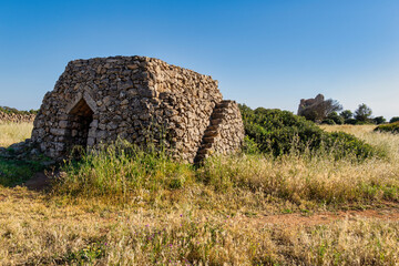 Salento: Pajara salentina nel parco naturale di Porto Selvaggio - Nardò, Lecce, Puglia, Italia